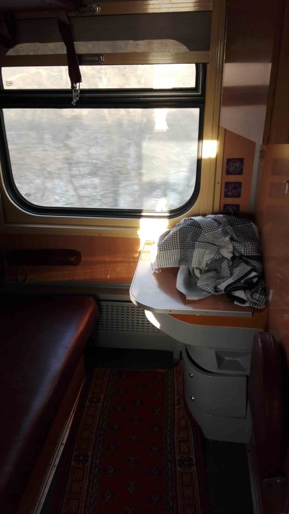 Длина кровати в поезде